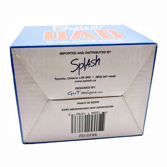 🆕 Splash Bestest Dad Mug - Picture 4 of 7